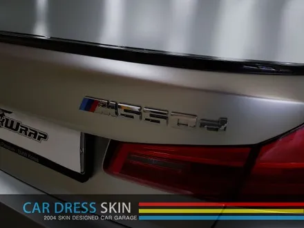 BMW G30 5시리즈 무광크롬랩핑+휠도색+캘리퍼 캔디도색 / 인천 서구