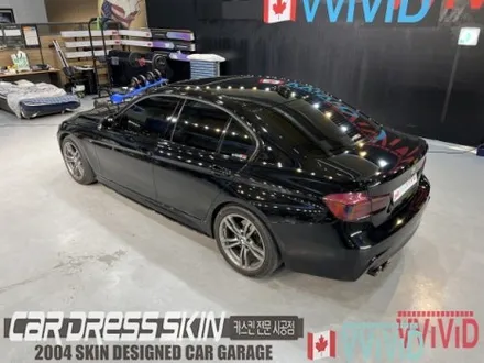 고광택 하이그로시블랙 BMW 320d 전체랩핑 \