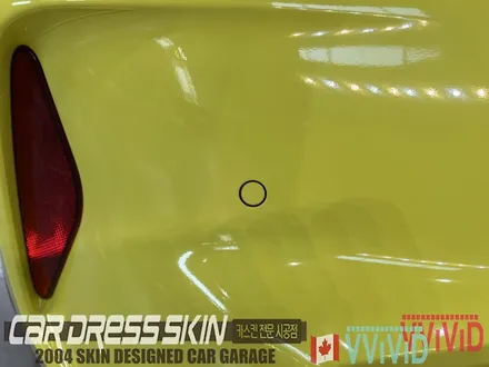 랩핑 재시공? BMW M8 기존 랩핑지 캔디레드를 제거 후 엠블런스옐로우 전체랩핑 재시공 인천 M8랩핑 / 인천 서구 가좌동