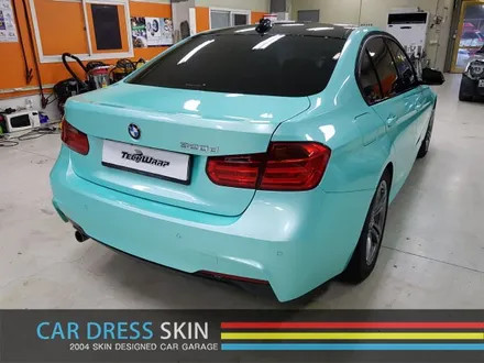 하이그로시 고광택 민트 랩핑 X BMW 320d 택랩 민트그린로즈 / 인천 서구