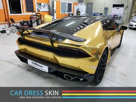 람보르기니 우라칸 LP610-4 골드 크롬 크롬랩핑 / 인천 서구