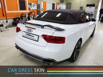 Audi A5(RS5) 컨버터블 순정 화이트로 전체 래핑 / 인천 서구