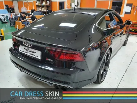 Audi S7 에이버리 카마인레드(순정컬러) 랩핑 / 인천 서구