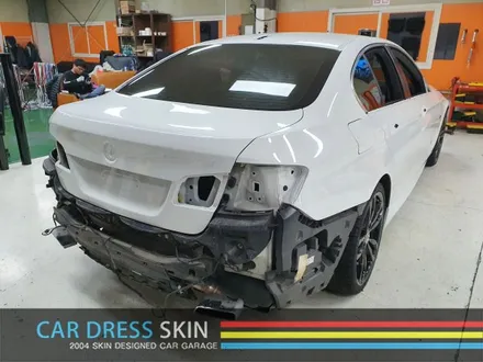 BMW F10 520d 사틴블랙(반무광블랙) 자동차랩핑 / 인천 서구