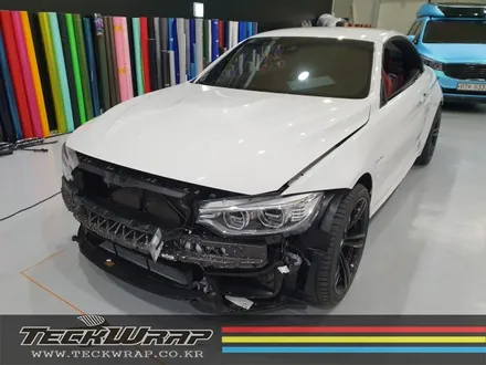 BMW M4 컨버터블 캔디핑크 핑크+레드의 화려한 조합 랩핑 / 인천 서구