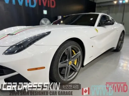 페라리 F12 베를리네타 \'사고차\' 수리 후 화이트랩핑 / 인천 서구 가좌동