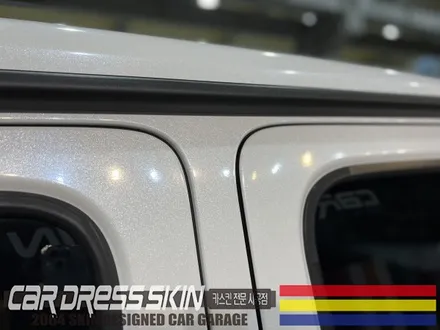 지바겐 G63AMG 다이아몬드화이트 랩핑 / 인천 서구