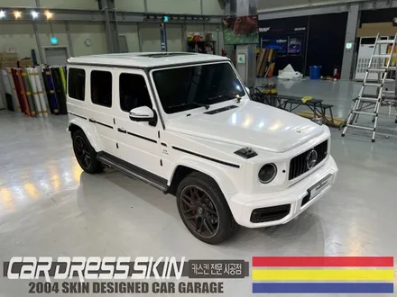 지바겐 G63AMG 다이아몬드화이트 랩핑 / 인천 서구