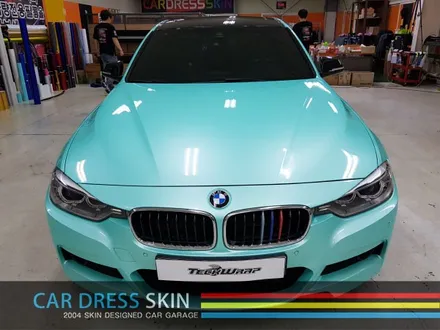 하이그로시 고광택 민트 랩핑 X BMW 320d 택랩 민트그린로즈 / 인천 서구