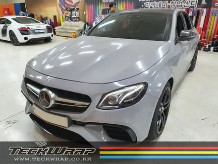 다크 한 무광그린블랙 벤츠 E63AMG 다크그린래핑 / 인천 서구