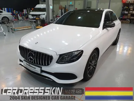 [인천자동차랩핑]벤츠 E300 다이아몬드화이트 전체래핑 / 인천 서구