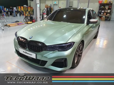 BMW M340i 랩핑 미국 택랩(Teckwrap) 앤티크그린 캔디그린 랩핑 / 인천 서구