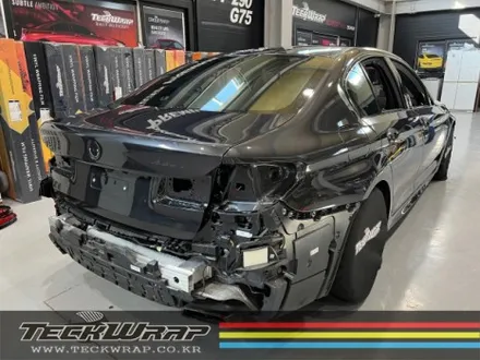 BMW (G30) M550i 무광다크그린랩핑 / 인천 서구