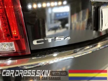 순정블랙 랩핑 캐딜락 CTS4 에이버리 유광블랙 전체래핑 / 인천 서구