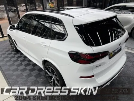 인천BMW X5 사틴화이트 전체랩핑과 블랙그릴의 완벽한 밸런스 / 인천 서구 가좌동