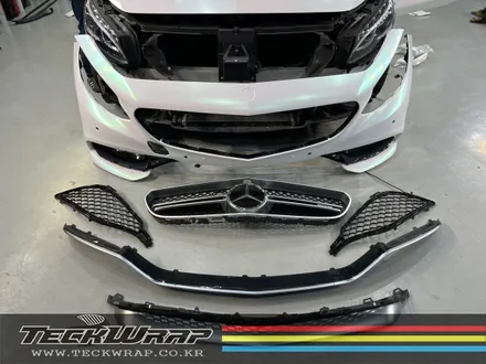 벤츠 S63AMG 오로라화이트(핑크카멜레온) 인천 벤츠랩핑 / 인천 서구