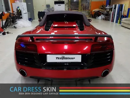지금까지 이런 컬러는 없었다 캔디크롬래핑 캔디레드크롬 X Audi R8 / 인천 서구