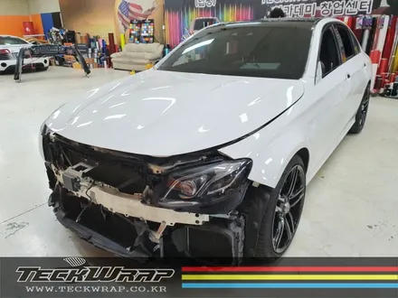 다크 한 무광그린블랙 벤츠 E63AMG 다크그린래핑 / 인천 서구