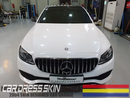 [인천자동차랩핑]벤츠 E300 다이아몬드화이트 전체래핑 / 인천 서구