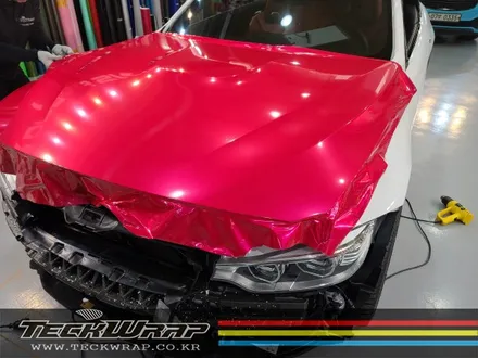 BMW M4 컨버터블 캔디핑크 핑크+레드의 화려한 조합 랩핑 / 인천 서구