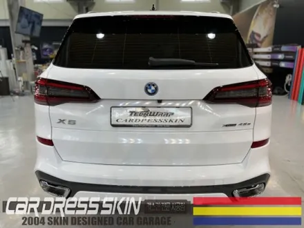 BMW X5 순정 화이트와 가장 비슷한 유광화이트 전체랩핑 / 인천 서구