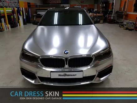 Teckwrap 택랩 무광실버크롬 BMW 5시리즈 G30 튜닝 / 인천 서구