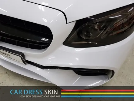 벤츠 E63AMG 블랙▶화이트 인천카스킨 카드레스스킨 / 인천 서구