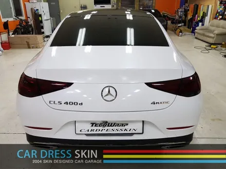 다이아몬화이트랩핑 X 신형 벤츠 C257 CLS400d X 인천 카드레스스킨 / 인천 서구