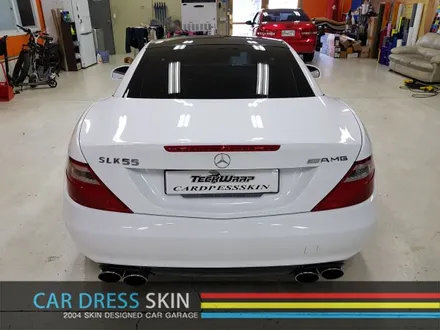 단종된 벤츠 SLK200 신차 부럽지 않은 깨끗한 화이트 래핑 / 인천 서구