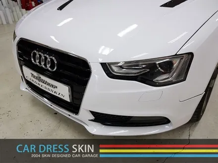 Audi A5(RS5) 컨버터블 순정 화이트로 전체 래핑 / 인천 서구