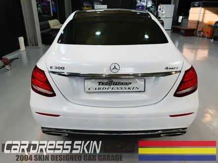 [인천자동차랩핑]벤츠 E300 다이아몬드화이트 전체래핑 / 인천 서구