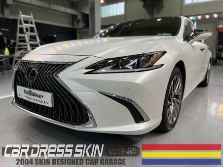 3M 사틴화이트펄 랩핑 렉서스 ES300h 전체랩핑 / 인천 서구