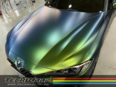 BMW 420i 컨버터블 그린카멜레온 택랩랩핑 / 인천 서구