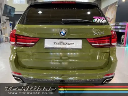 하이그로시 밀리터리 \'카키그린\' BMW X5 전체랩핑 / 인천 서구