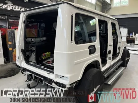 G바겐 G63AMG 완전 탈거 후 안쪽 프레임까지 Full랩핑 \