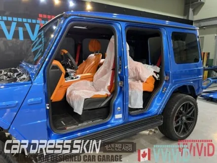 벤츠 G바겐랩핑 G63AMG 무광블랙 (사틴블랙)전체랩핑 비비드랩핑 카드레스스킨 인천랩핑 / 인천 서구 가좌동