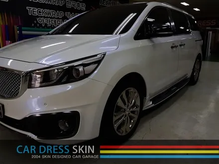 최강 패밀리 SUV 기아 올뉴카니발에 화이트 카멜레온 랩핑을?! / 인천 서구
