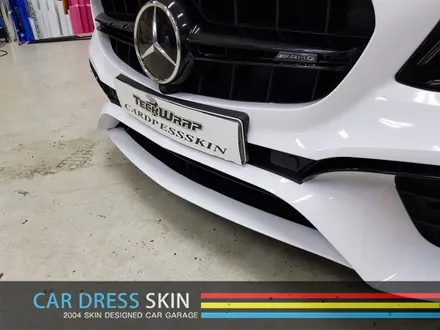 벤츠 E63AMG 블랙▶화이트 인천카스킨 카드레스스킨 / 인천 서구
