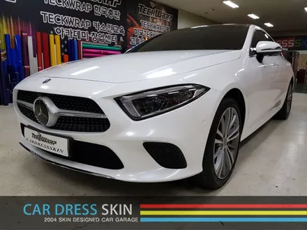 다이아몬화이트랩핑 X 신형 벤츠 C257 CLS400d X 인천 카드레스스킨 / 인천 서구