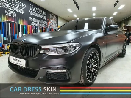 BMW 520d (G30) 사틴블랙 전체랩핑 / 인천 서구