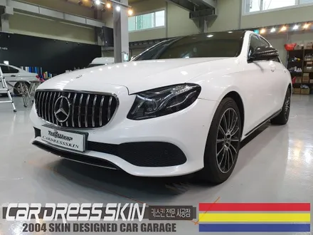 [인천자동차랩핑]벤츠 E300 다이아몬드화이트 전체래핑 / 인천 서구