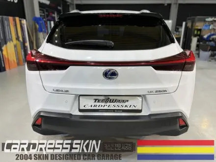 중고차 화이트랩핑 렉서스 UX250h Gloss White 랩핑 / 인천 서구