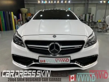 벤츠 CLS W218 63AMG \'무광화이트\' 인천랩핑 / 인천 서구 가좌동