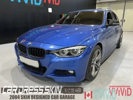 고광택 하이그로시블랙 BMW 320d 전체랩핑 \