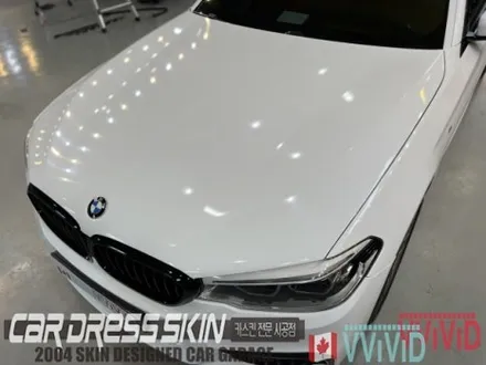 인천 BMW 랩핑 G30 5시리즈 화이트 전체랩핑 / 인천 서구 가좌동