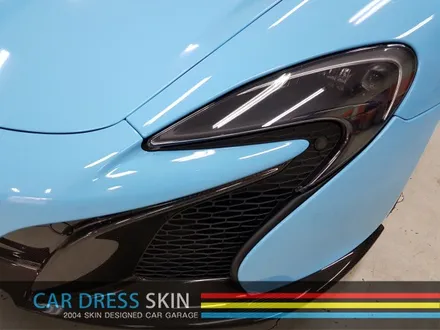 국내 유일 컬러 맥라렌 650S 3M 스카이블루 래핑 / 인천 서구