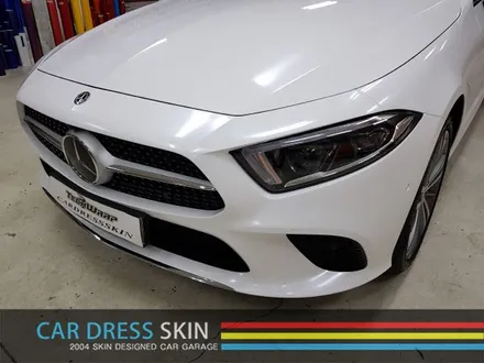 다이아몬화이트랩핑 X 신형 벤츠 C257 CLS400d X 인천 카드레스스킨 / 인천 서구