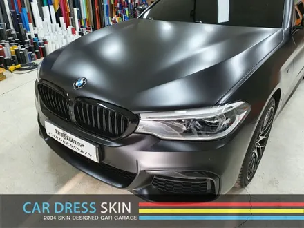 BMW 520d (G30) 사틴블랙 전체랩핑 / 인천 서구