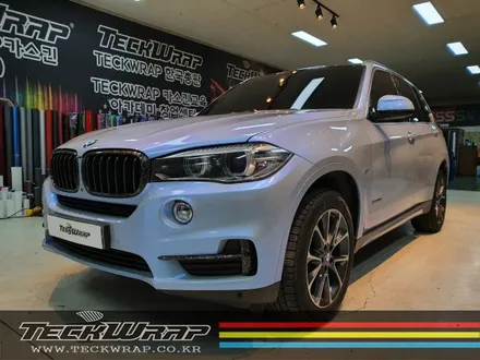 신형 BMW X5 고광택 블루카멜레온 전체랩핑 택랩(애저마야블루) + 포지드카본 포인트랩핑 / 인천 서구