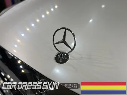 벤츠 S63AMG 실버▶진주펄(화이트펄) 전체래핑 / 인천 서구
